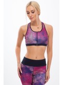 Pink and purple sports top A0060 - Online store - Boutique